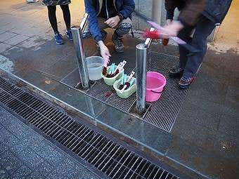 小仏峠から高尾山コースの帰りは高尾山口駅で足を洗える