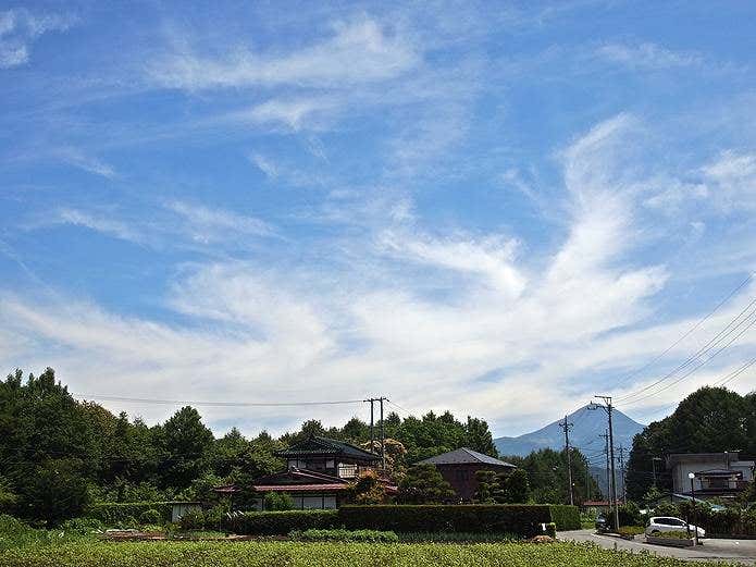 観天望気、雨巻雲