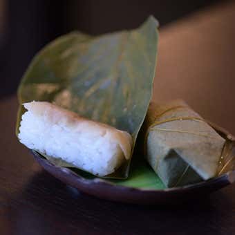 吉野山の柿の葉寿司も名物