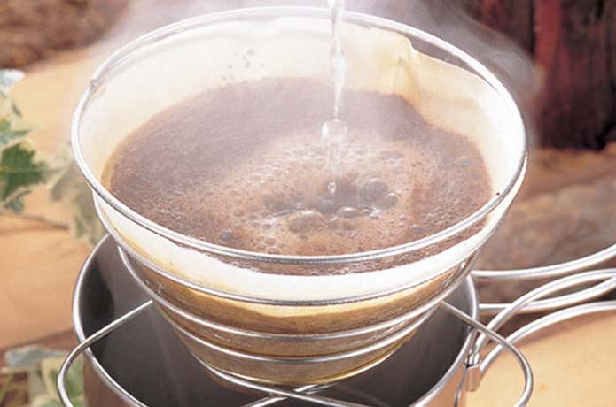 登山グッズのコーヒードリッパー