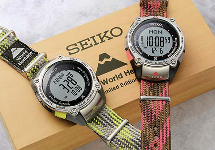 セイコー(SEIKO) 冒険家 三浦豪太氏監修 登山用 ソーラー デジタル