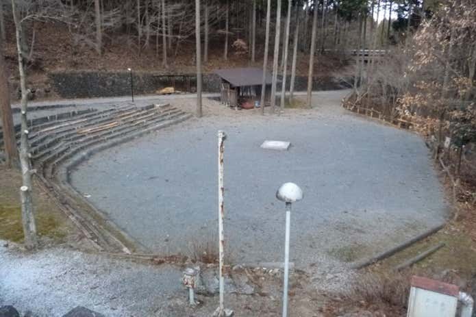 アウトドアイベントの広場