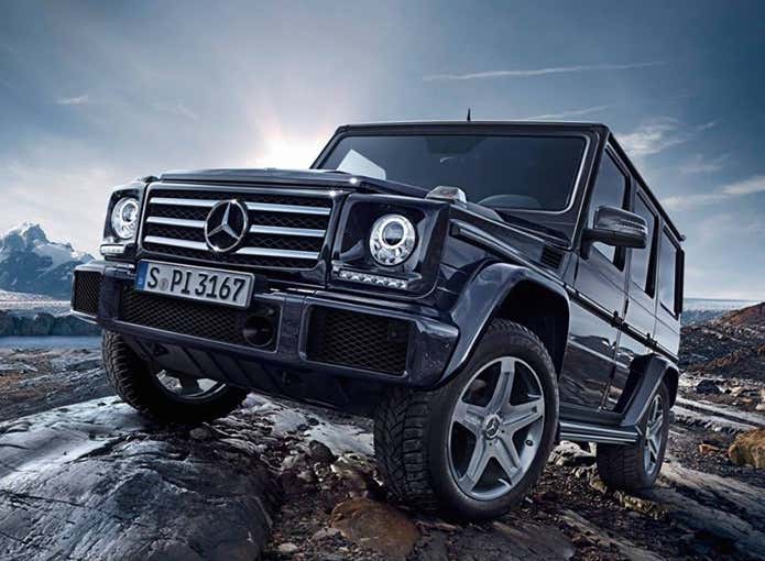 メルセデスベンツのSUV　G-class