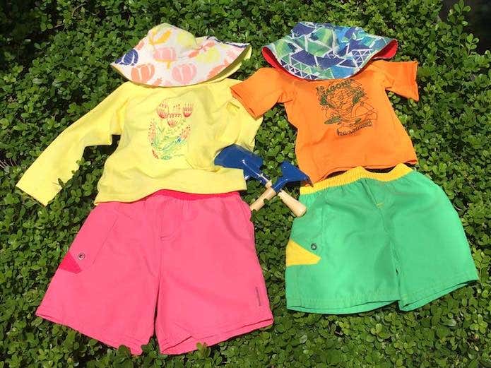 パタゴニアベビーの夏服