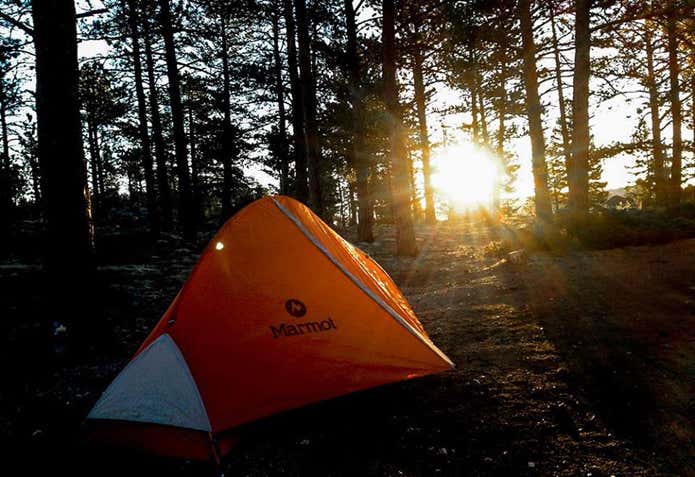 登山ブランドのマーモットのテント