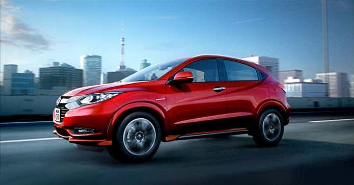 ホンダのSUV　ヴェゼルハイブリッド