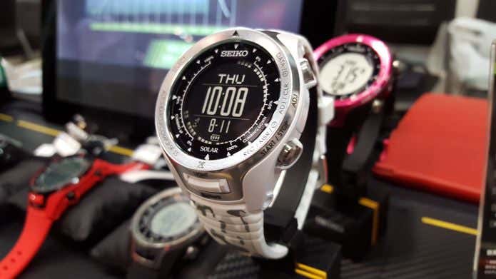 セイコーアルピニストのブース