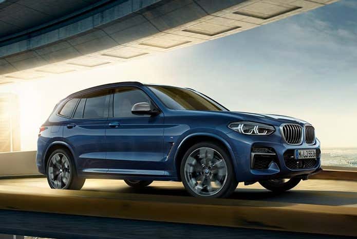 BMWの4WD X3