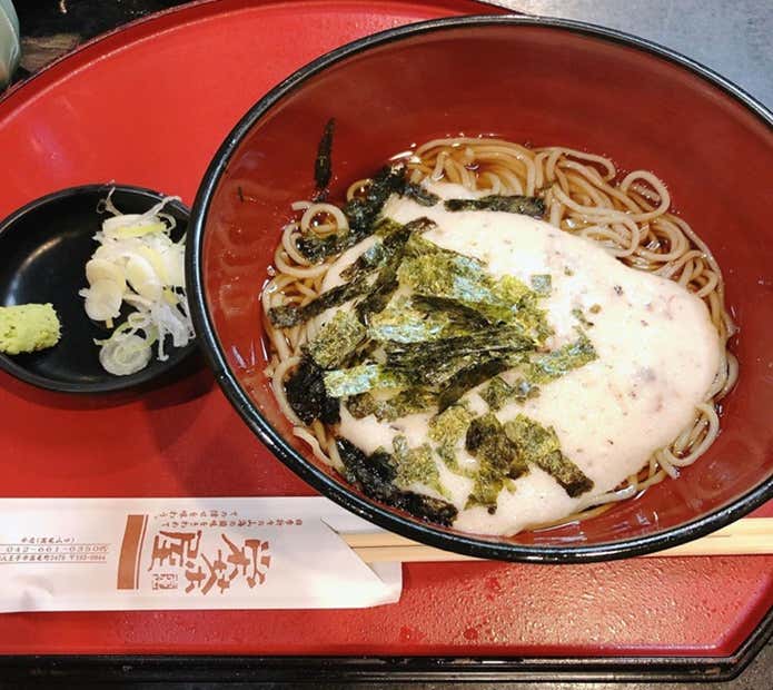 栄茶屋　自然薯そば