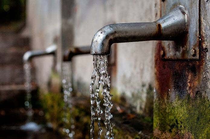 テント泊　水の調査