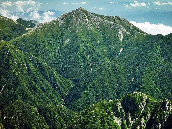 北アルプス 常念岳