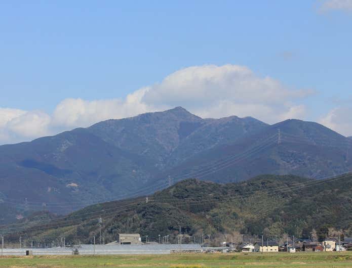 森林浴ができる古処山