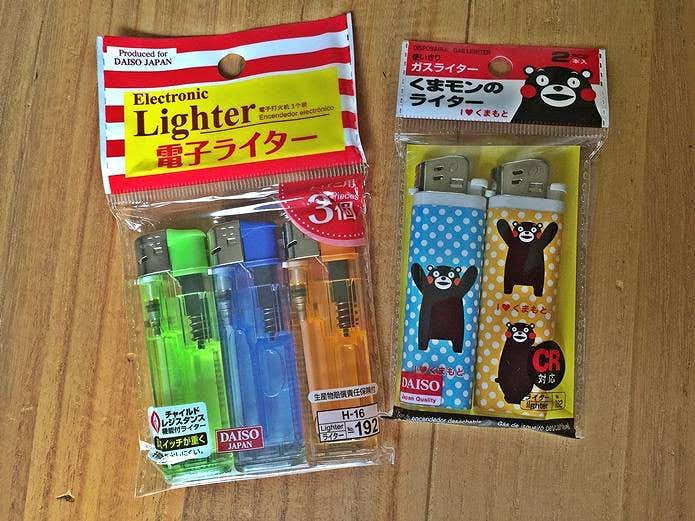 100円均一　ライター