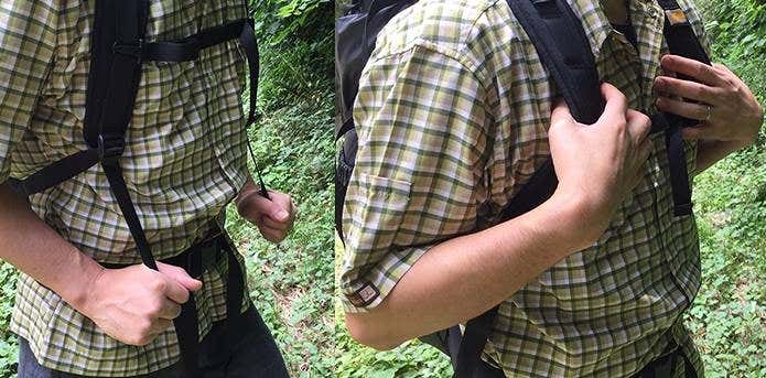 登山 歩き方 コツ 手の位置