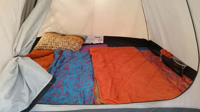 登山用品　寝袋