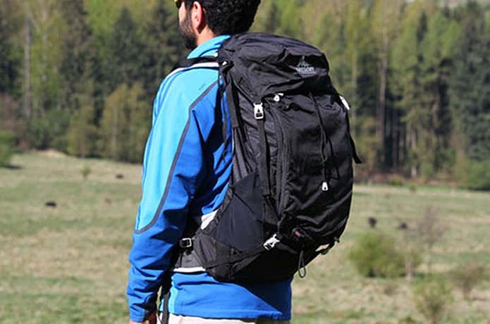 GREGORY登山用バックパックZ35 サイズM(レインカバー付属) - 登山用品