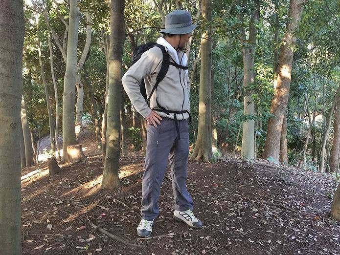 登山ファッション全身スタイル