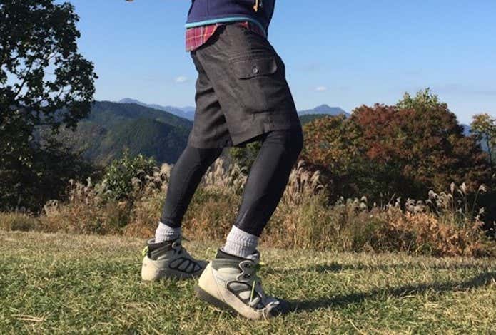 登山用ショートパンツ