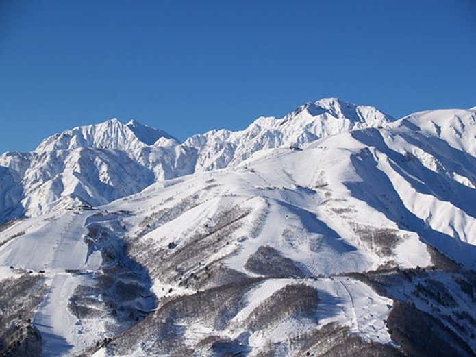 映画の岳の舞台になった山