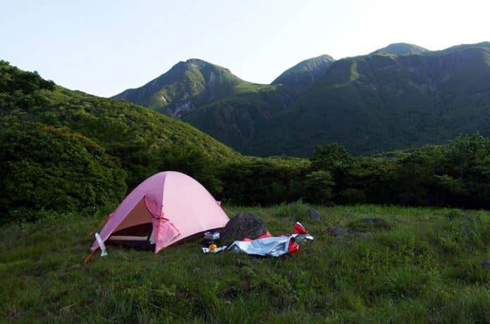 貸切テント泊