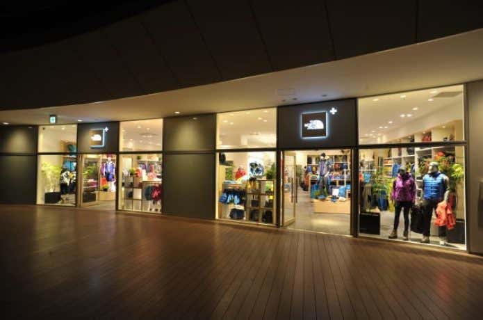 ノースフェイスラゾーナ川崎店