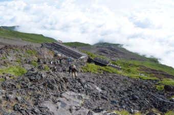 富士山の登山道