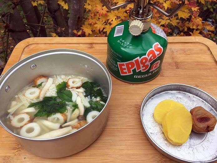 きのこ雑炊