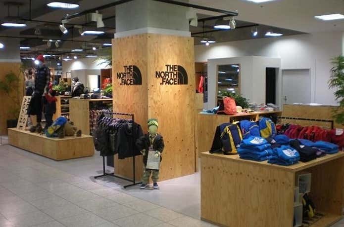 ノースフェイス福田屋宇都宮店