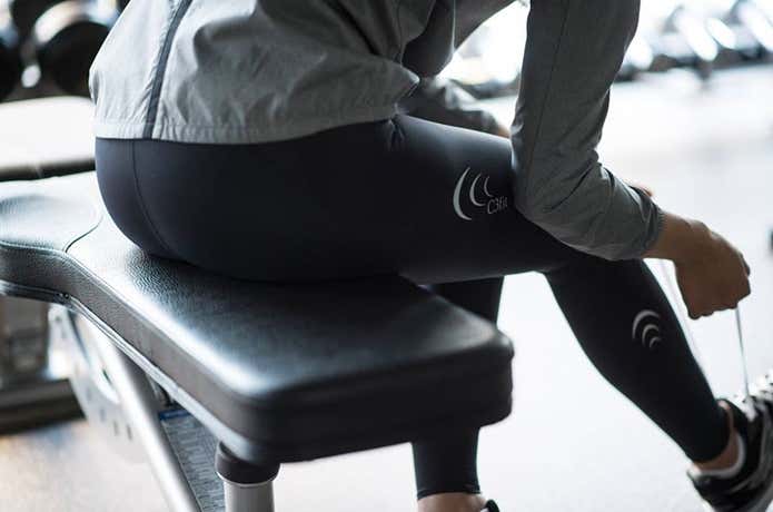 C3fitのタイツを履いた人