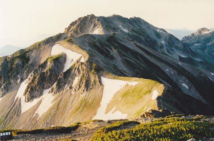 春を背負ってが撮影された山