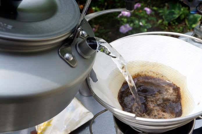 キャンプで淹れるコーヒー