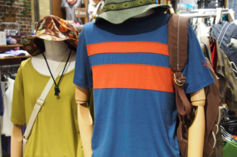 アイベックスのメリノウールTシャツ