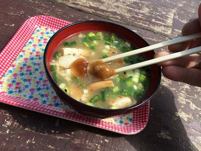 春美茶屋なめこ汁