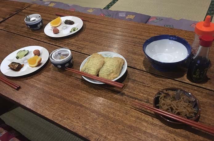黒百合ヒュッテの朝食