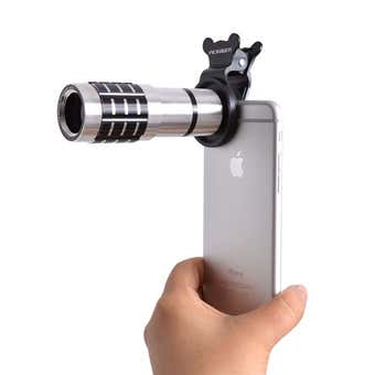 iphone用の望遠レンズ
