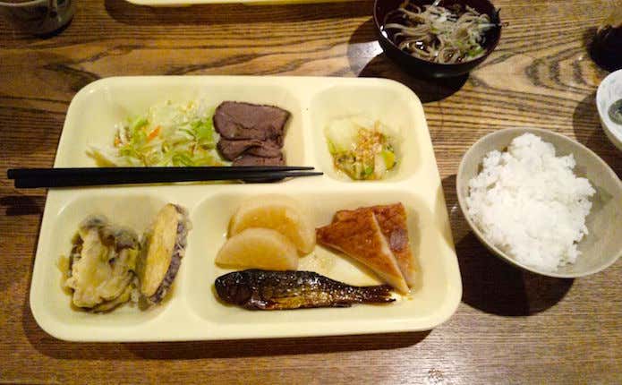 三条の湯の夕食