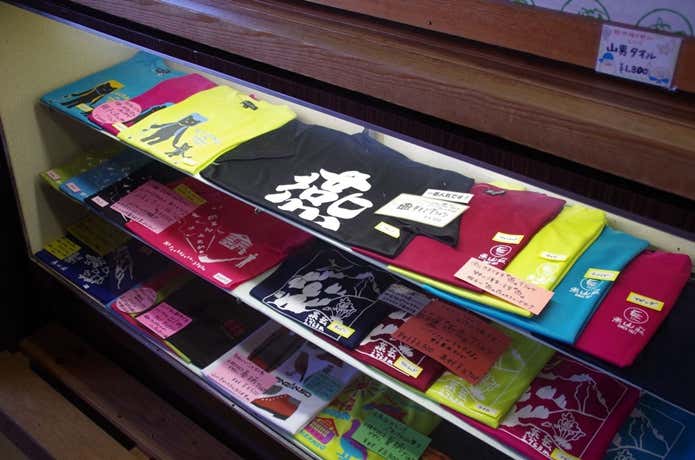 燕山荘はTシャツが豊富