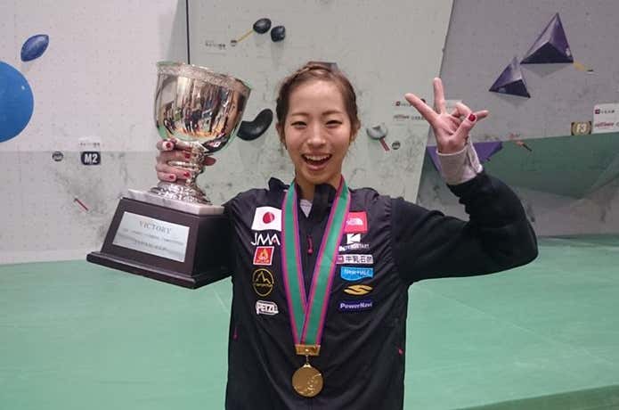 野口啓代選手は世界の女王！