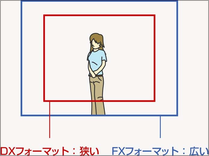 ニコン一眼レフのフォーマットの種類