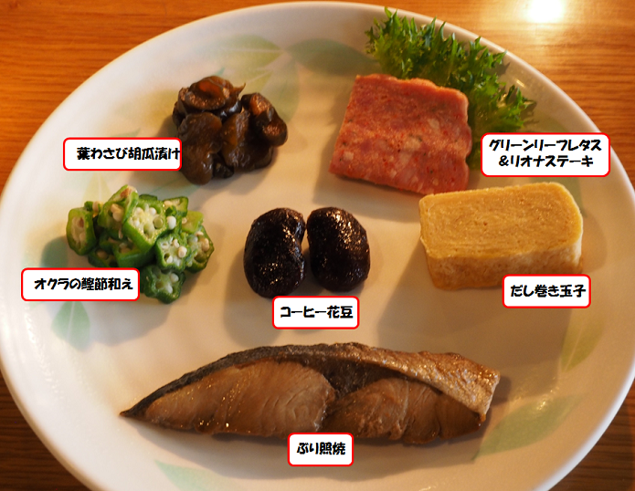槍ヶ岳山荘の朝食