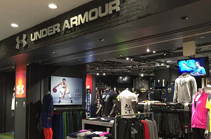 アンダーアーマーお台場店舗