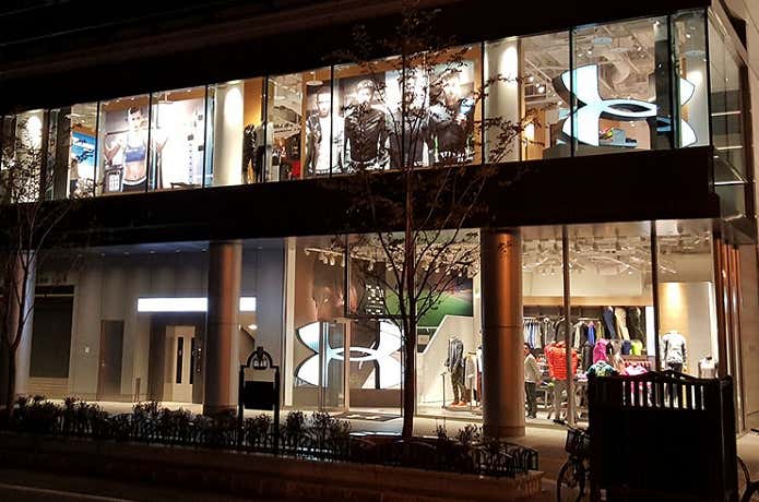 アンダーアーマー札幌店舗