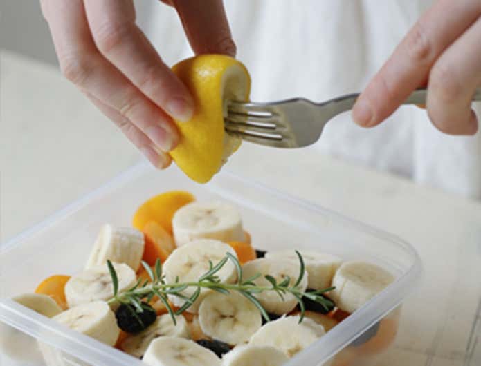 ジップロックのコンテナー