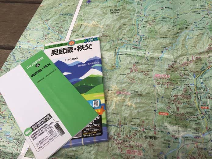 山と高原地図