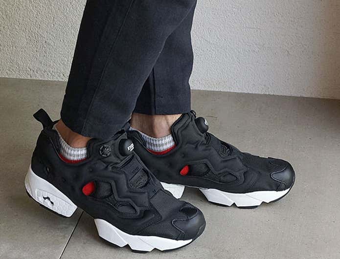 限定最安値 良品 REEBOK INSTA PUMP FURY OG 23.5cm 黒 白 | www