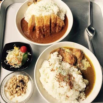 燕山荘のカレー