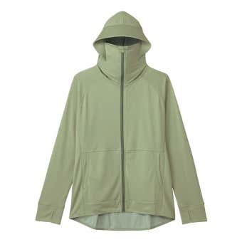 サンバイザー付きフードがポイント