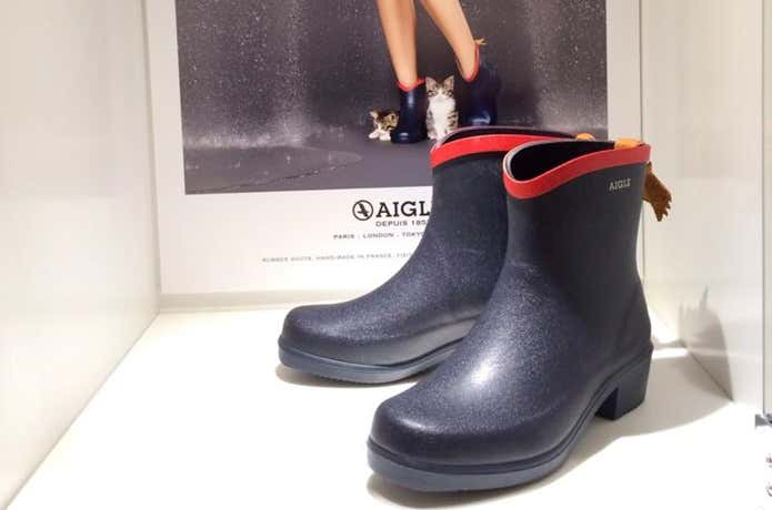 AIGLE エーグル レインブーツ 長靴 サイズ39 ミスジュリエット - 靴