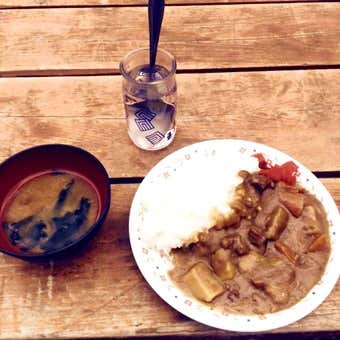 双六小屋のカレー