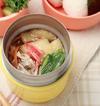 サーモススープジャーで作った豚汁画像